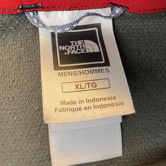 The North Face Men's Half-Zip Pullover Sweatshirt XL Polyester Gray & Blue - Picture 3 of 9